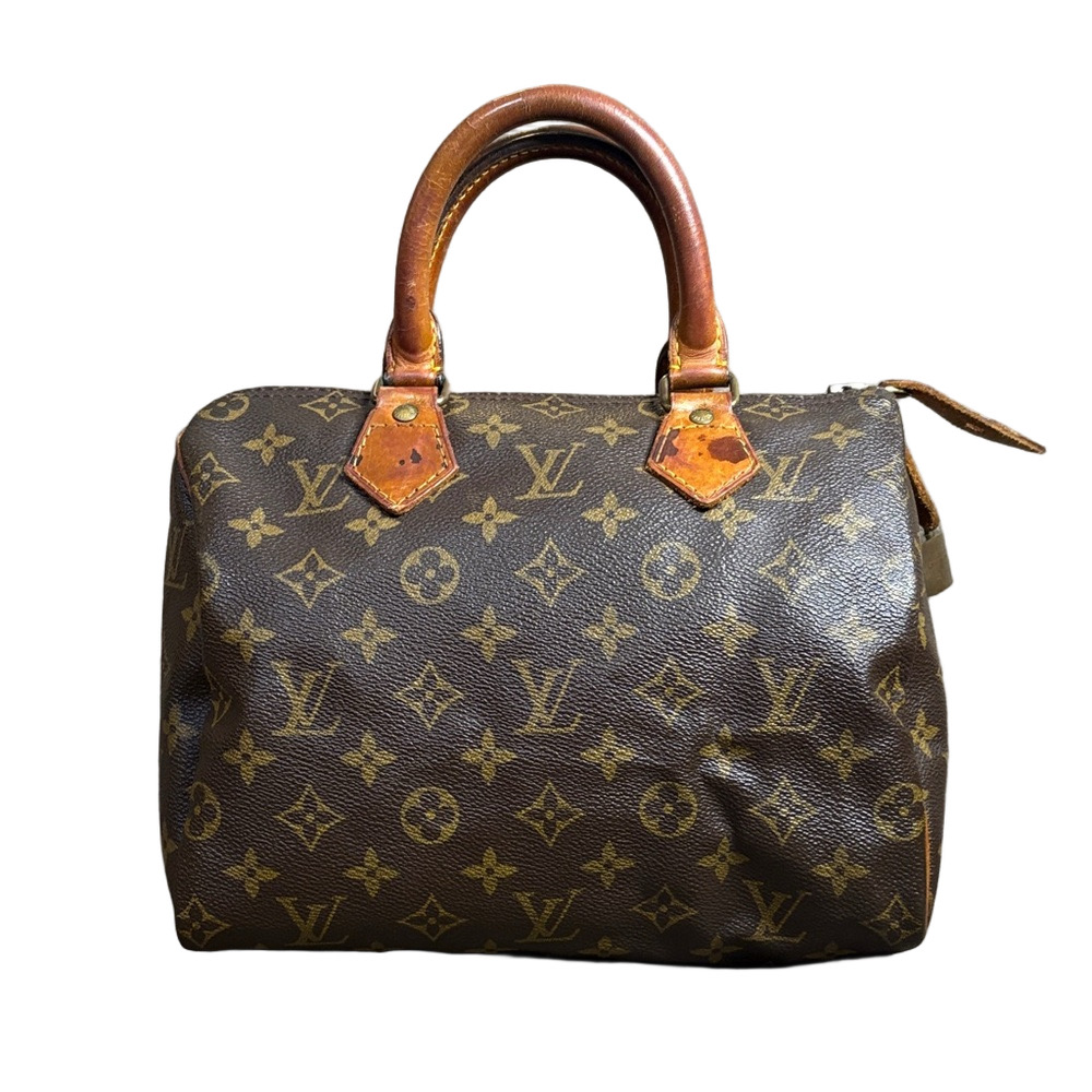Louis Vuitton Speedy 25 Monogram Vintage Boston Bag French Company - Picture 3 of 16